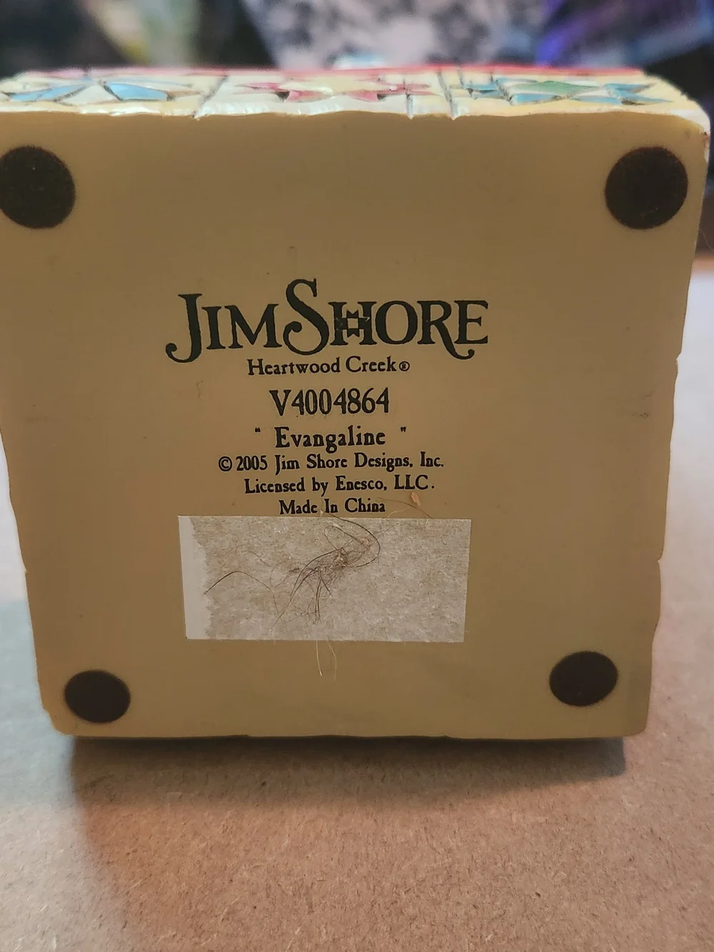 Jim Shore Heartwood Creek 2005 Evangeline Cat Figurine